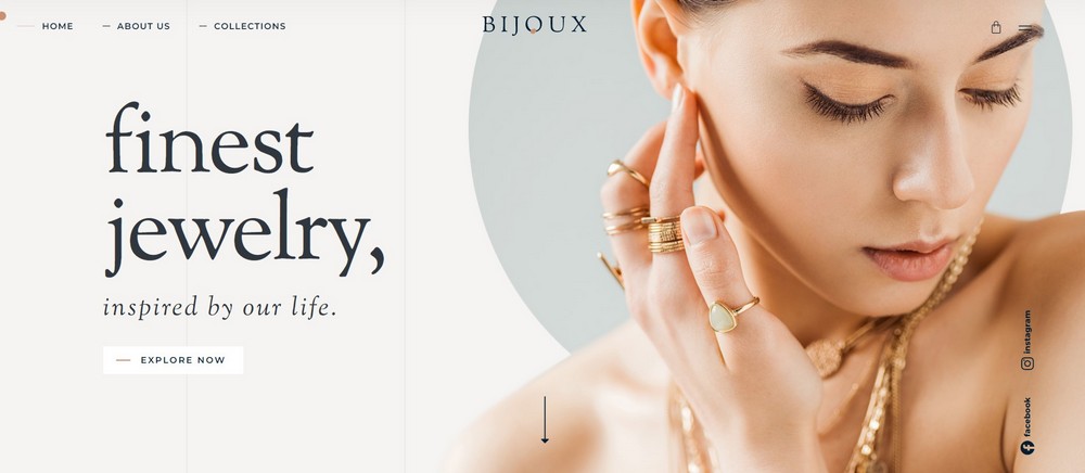25 Best Jewelry WordPress Themes for Ecommerce Stores bijoux wordpress theme for jewelry selling