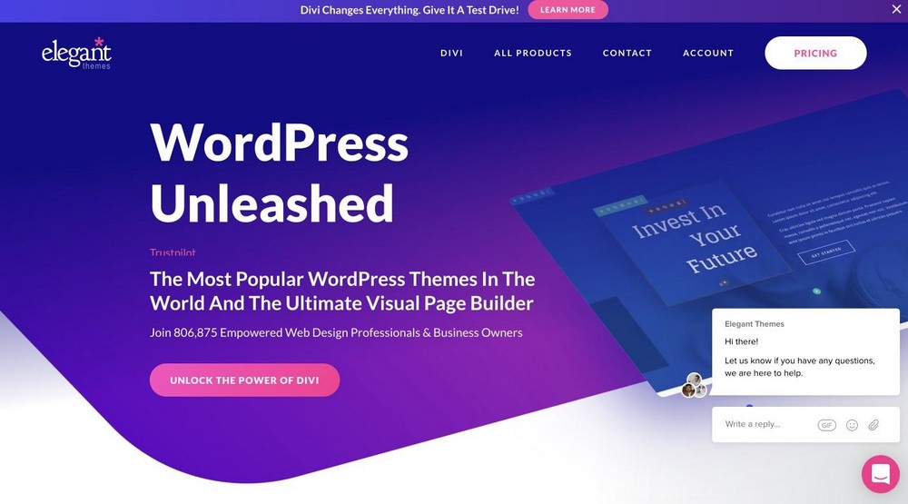 21 Most Customizable WordPress Themes: Hard To Believe Most Are Free Divi WordPress theme