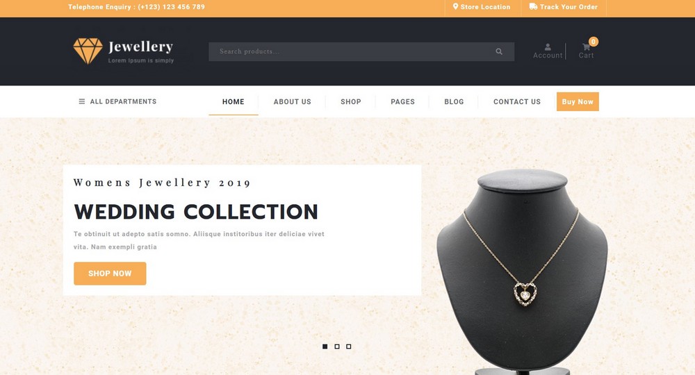 25 Best Jewelry WordPress Themes for Ecommerce Stores jewellery wordpress theme