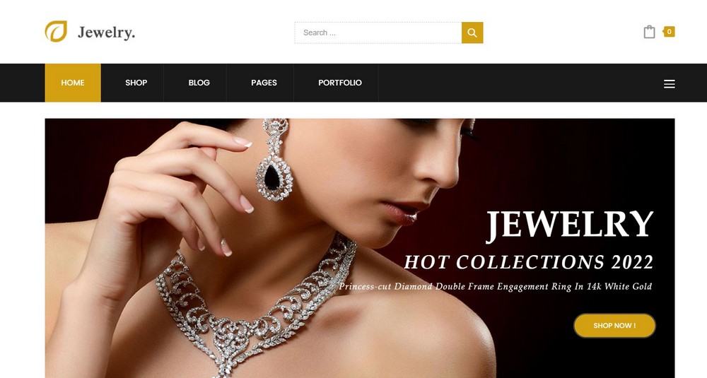 25 Best Jewelry WordPress Themes for Ecommerce Stores karo wordpress theme for jewelry sellers