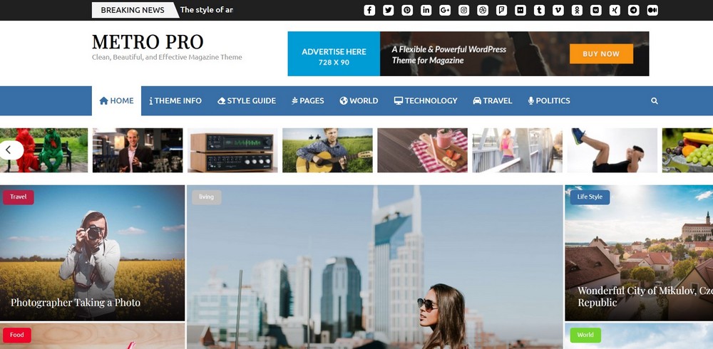 10 Best Metro WordPress Themes Compared (Free and Premium) Metro magazine pro metro WordPress theme