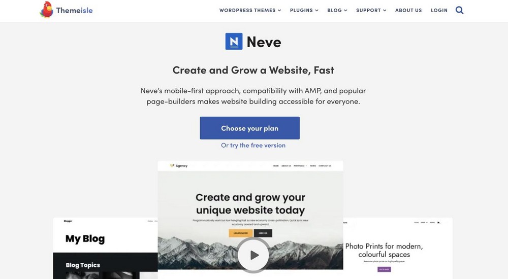 21 Most Customizable WordPress Themes: Hard To Believe Most Are Free neve WordPress theme