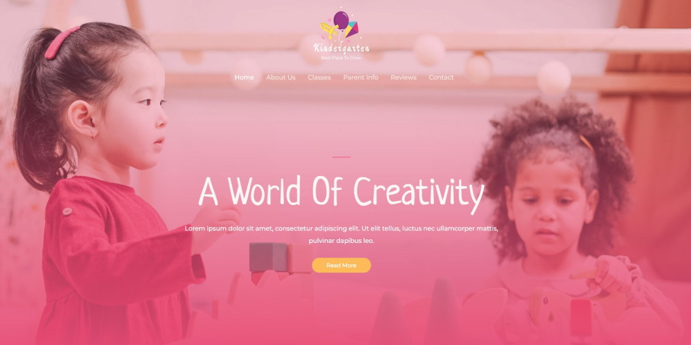 Best Kindergarten WordPress Themes: For Preschools, Nursery and Daycare Services School & Kindergarten Astra template