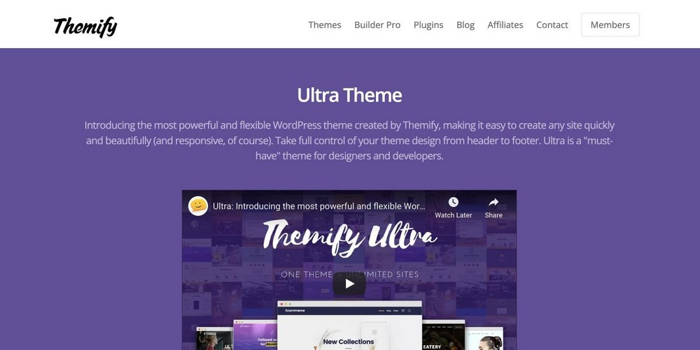 21 Most Customizable WordPress Themes: Hard To Believe Most Are Free Ultra WordPress theme