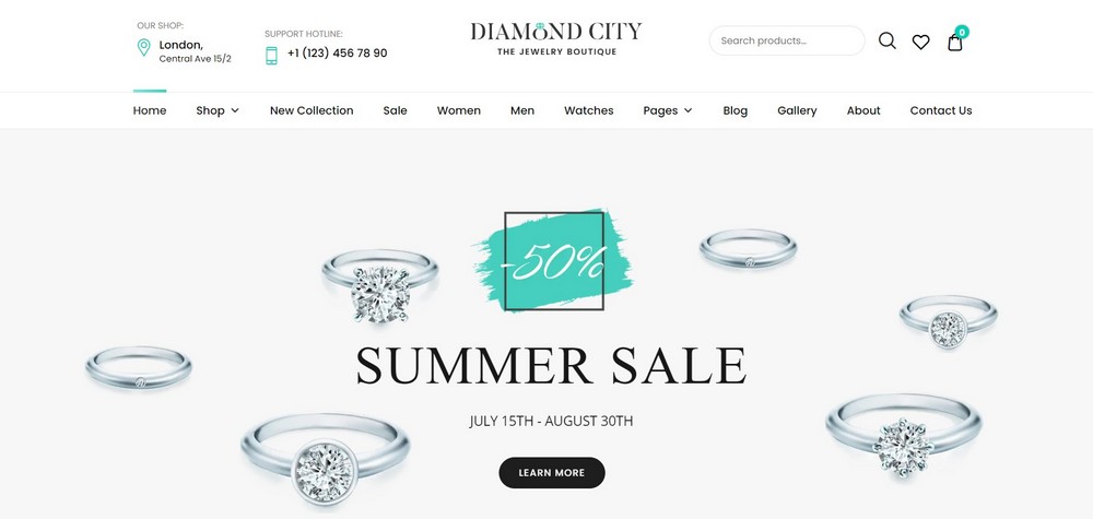 25 Best Jewelry WordPress Themes for Ecommerce Stores wordpress themes for jewelry stores