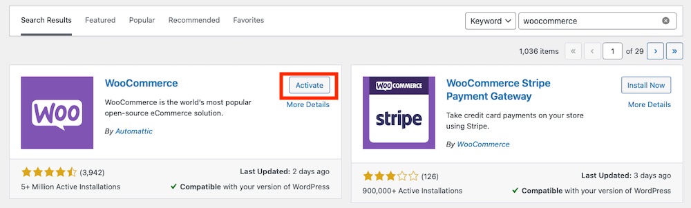 How To Start an Online Bakery Website – Complete 7 Step Walkthrough activate woocommerce