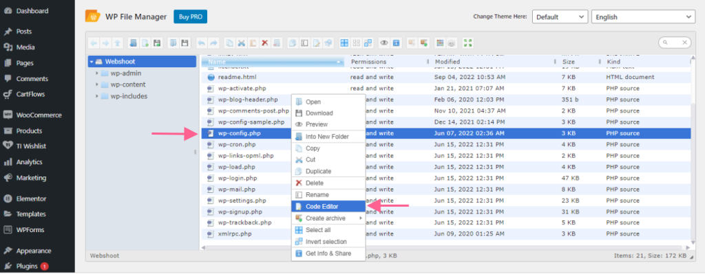 How to Create a Multisite Network and Use Astra Child Theme On It ast-plugin-file-manager-code-editor
