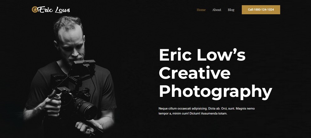 How To Create a Photography Website – Beginner's Guide astra photography template - how to create photography website