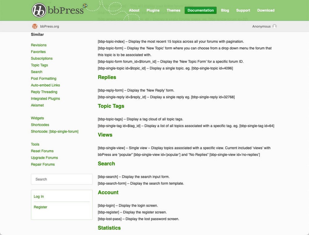 How To Create a Forum Website With WordPress (Beginner’s Guide) bbpress shortcodes
