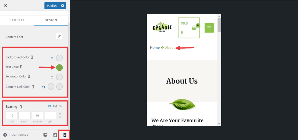 Responsive Editing With the Astra Theme Color6 1024x481