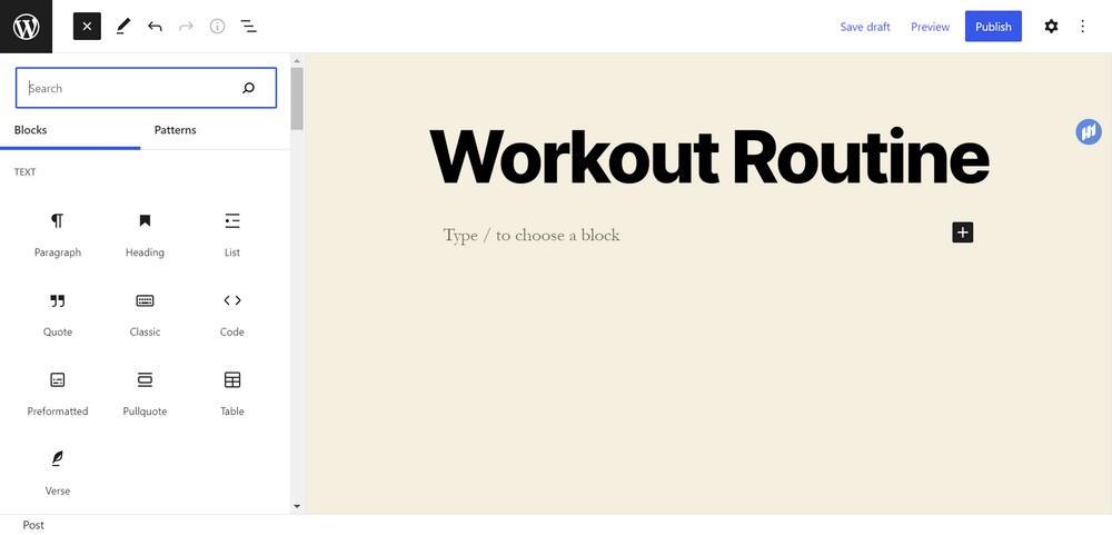 How To Start an Online Fitness Business: The Complete Guide for Beginners designing the content section