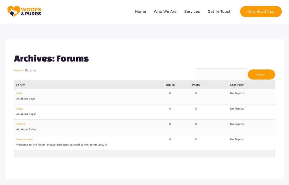 How To Create a Forum Website With WordPress (Beginner’s Guide) Example of forum index