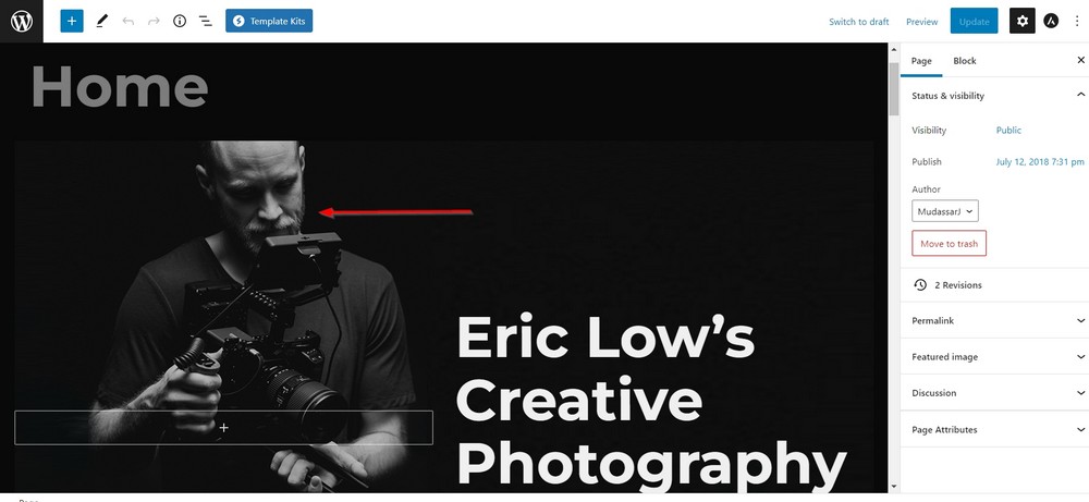 How To Create a Photography Website – Beginner's Guide how to change image on a webpage