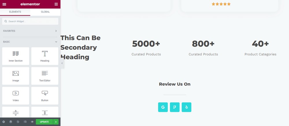 How To Create a Dental Website for Clinics and Dentists Imported statistic block
