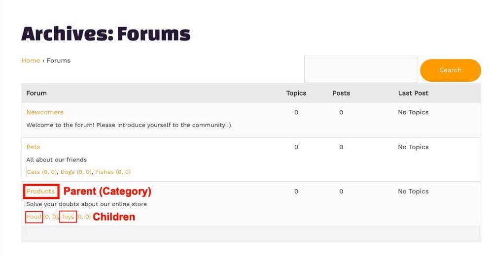 How To Create a Forum Website With WordPress (Beginner’s Guide) Parent categories on bbPress