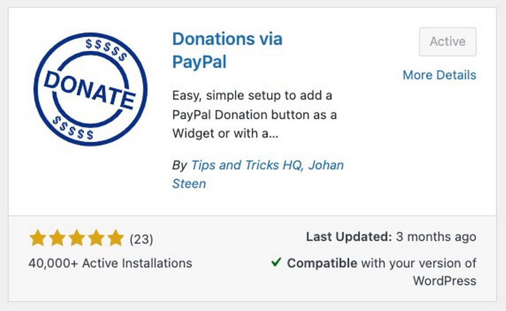 How To Build a Church Website With WordPress Using Free Tools PayPal Donation Plugin