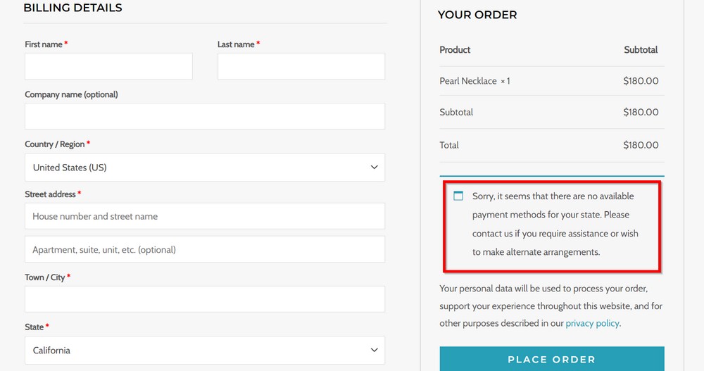 How To Start a Jewelry Business Online (Step by Step Guide) product page without payment gateway