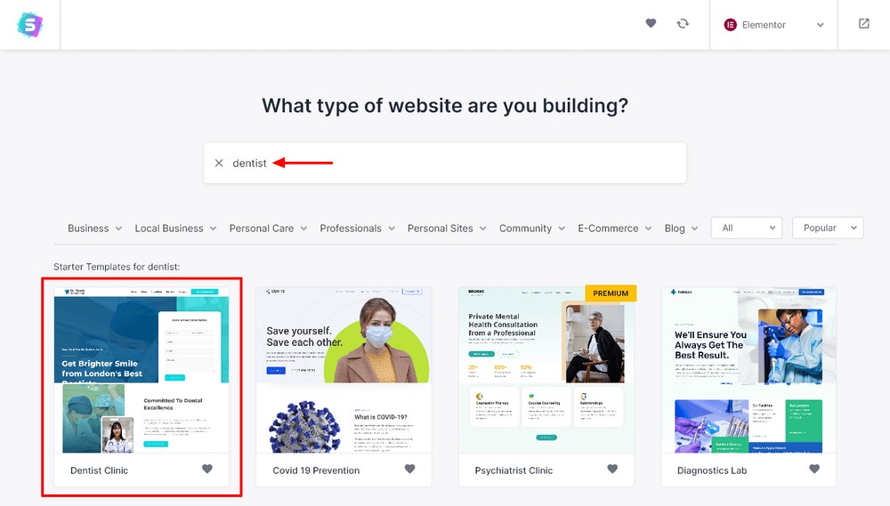 How To Create a Dental Website for Clinics and Dentists Select dentist website template
