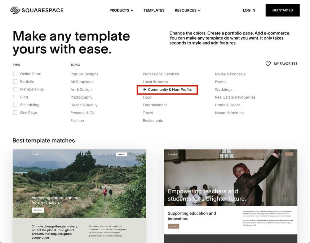 How To Build a Church Website With WordPress Using Free Tools Squarespace templates