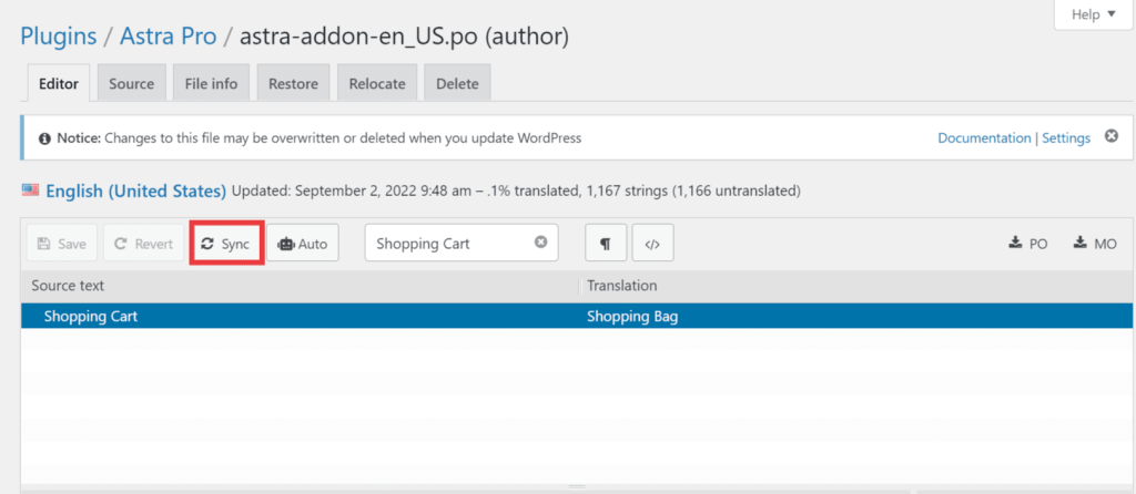 How to translate the WooCommerce string? String3 1024x446