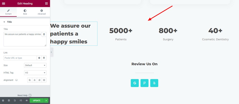 How To Create a Dental Website for Clinics and Dentists Update statistics
