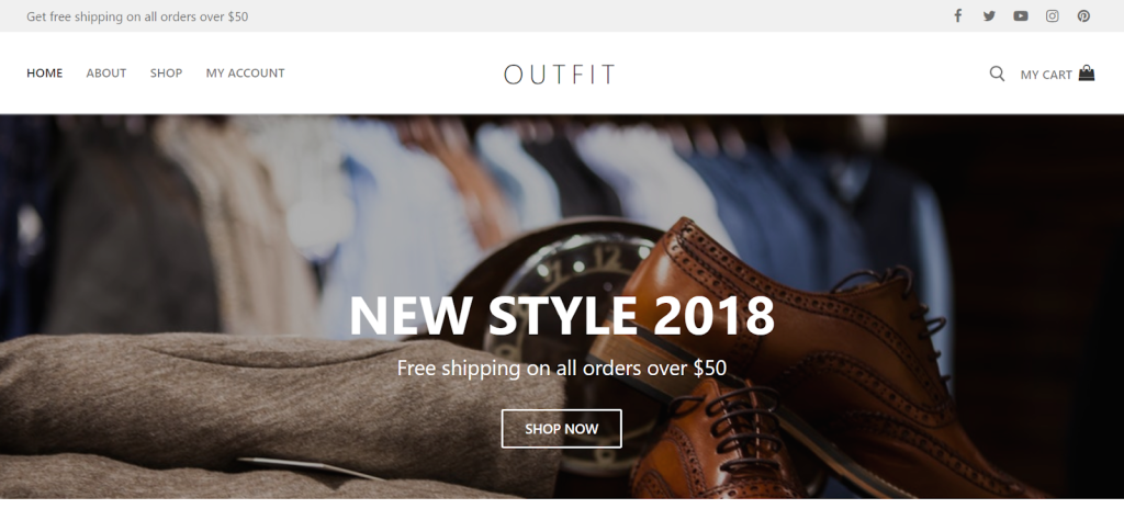 40 Best Free WordPress eCommerce Themes – Online Stores Made Easy! Customify eCommerce website demo