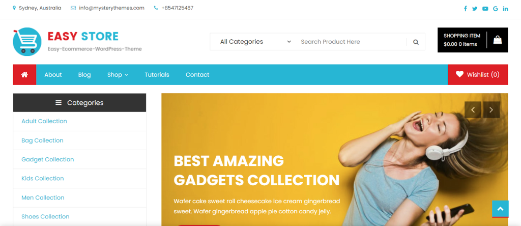 40 Best Free WordPress eCommerce Themes – Online Stores Made Easy! Easy store website demo