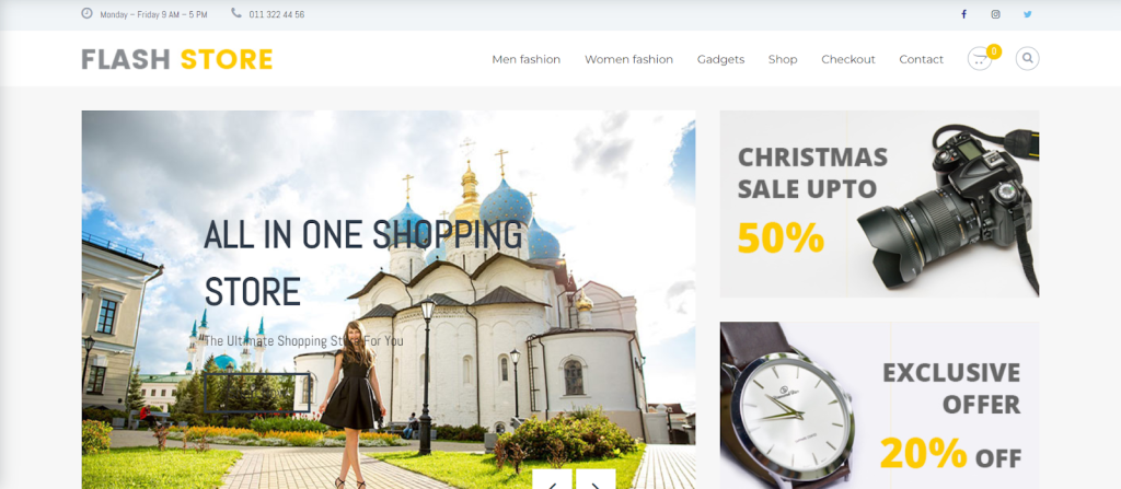 40 Best Free WordPress eCommerce Themes – Online Stores Made Easy! Flash WordPress theme demo website