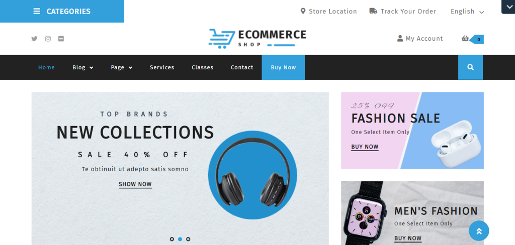 40 Best Free WordPress eCommerce Themes – Online Stores Made Easy! VW eCommerce Store website demo