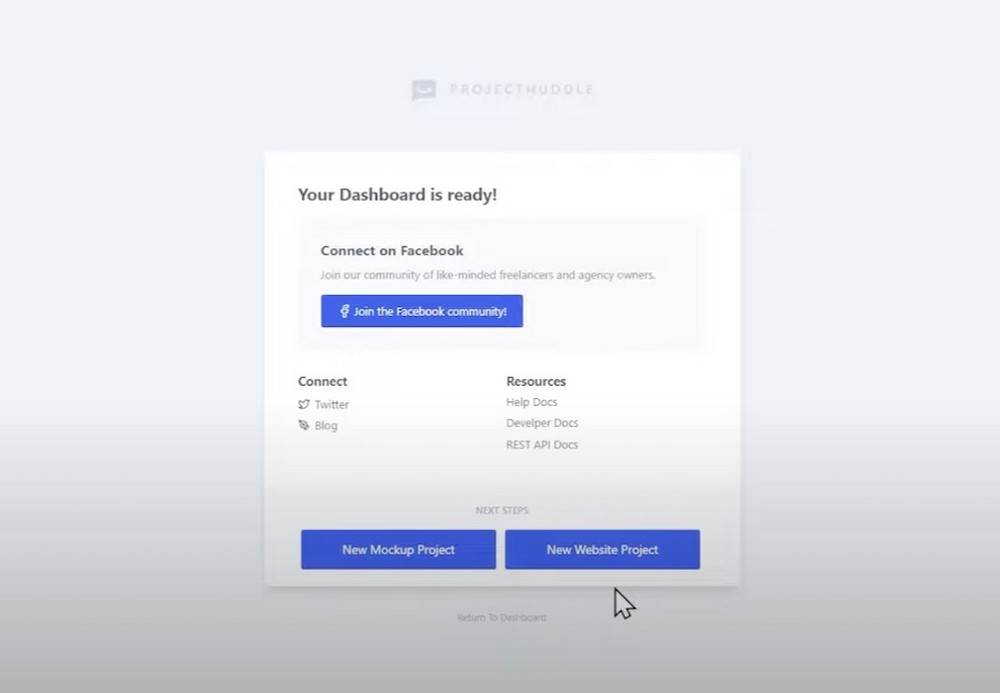 How To Give Great Website Design Feedback add new website project to SureFeedback