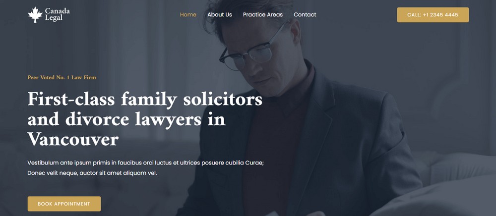How To Create a Law Firm Website With WordPress (Step by Step Guide) Family Lawyer free website template