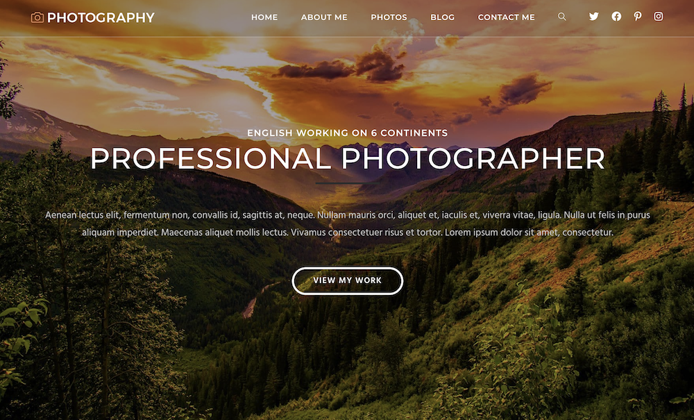 35 Best WordPress Photography Themes for Photographers (Most Are Free) OceanWP WordPress theme