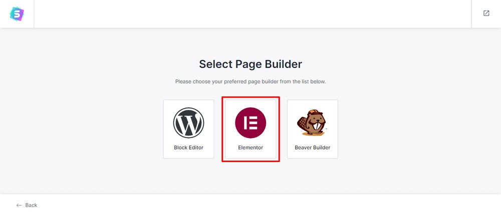 How To Create a Law Firm Website With WordPress (Step by Step Guide) Select Elementor page builder