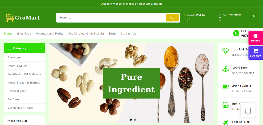 40 Best Free WordPress eCommerce Themes – Online Stores Made Easy! Top Store eCommerce demo template