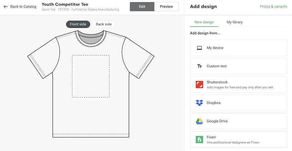 How To Create a Print on Demand Website With WordPress and WooCommerce A basic Printify product