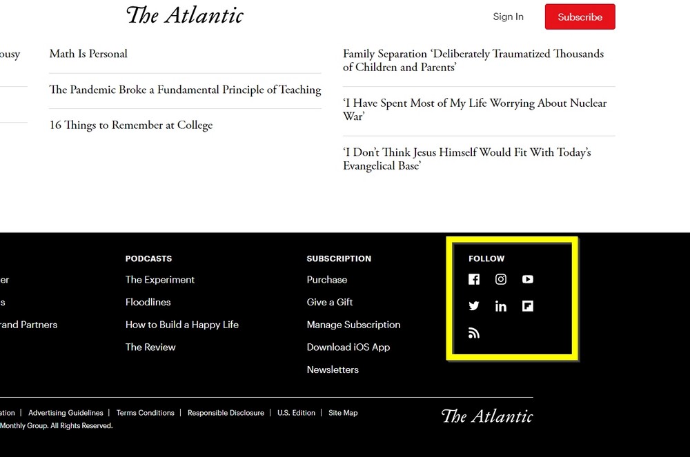 How To Create an Online Magazine Website With WordPress atlantic social media followers