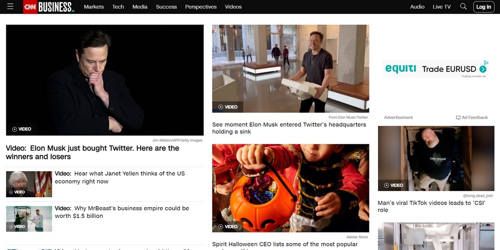 How To Create an Online Magazine Website With WordPress CNN website