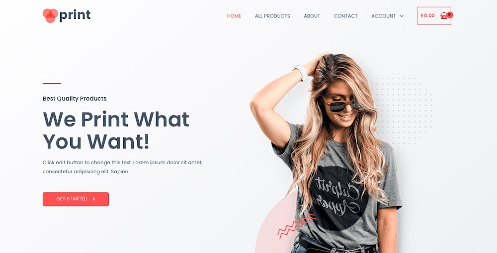 How To Create a Print on Demand Website With WordPress and WooCommerce Custom Printing Starter Template