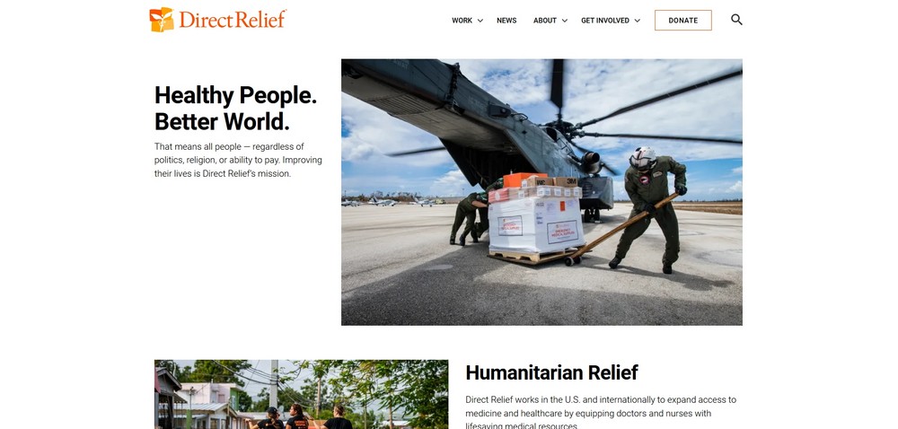How To Create a Nonprofit Website Using WordPress and Free Templates Direct Relief