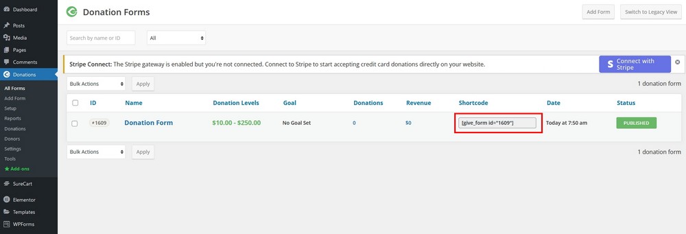 How To Create a Nonprofit Website Using WordPress and Free Templates Donation Forms