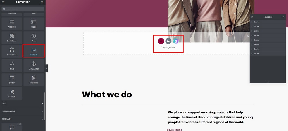 How To Create a Nonprofit Website Using WordPress and Free Templates Elementor blocks