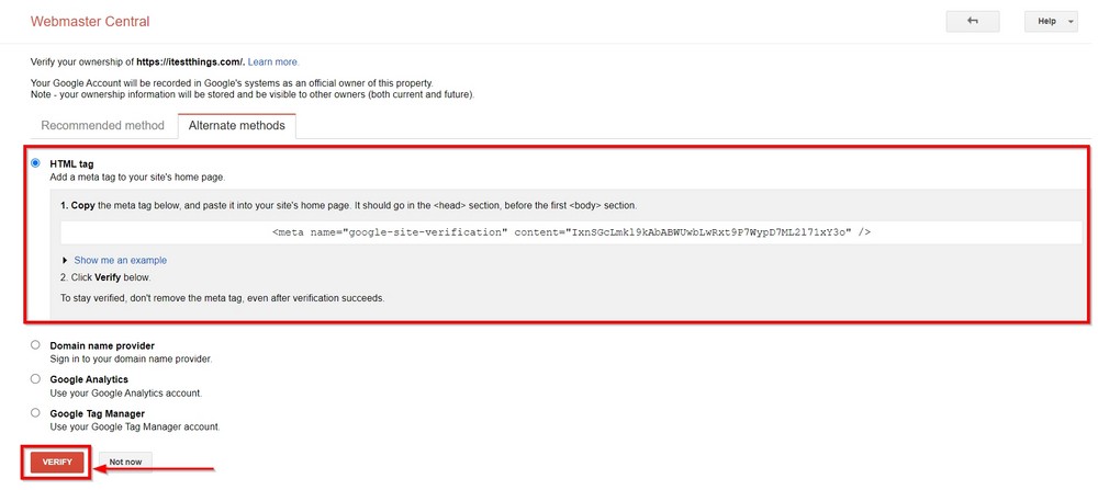 27 Essential Things to Do After WordPress Installation – Simple but Necessary! google webmaster verification