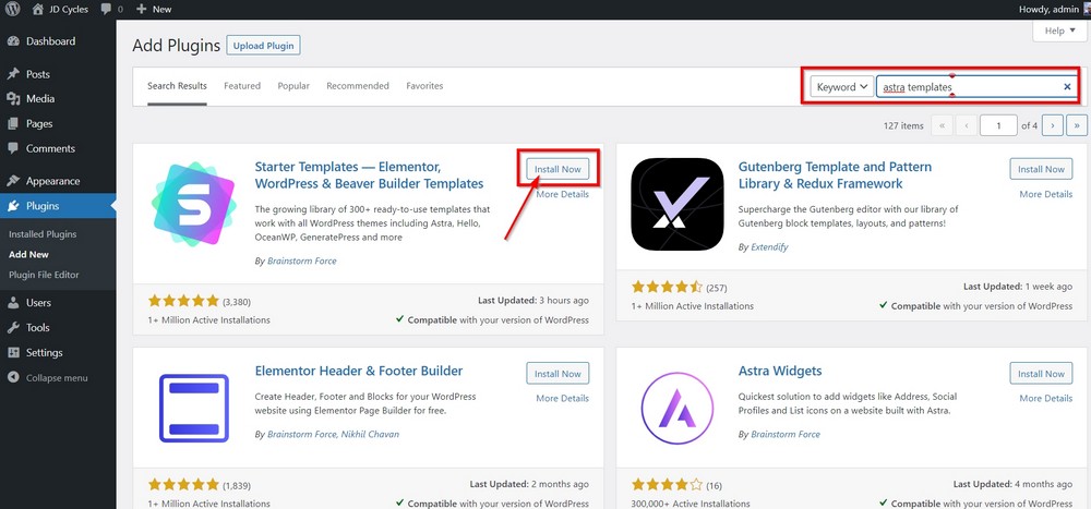 27 Essential Things to Do After WordPress Installation – Simple but Necessary! install starter templates plugin