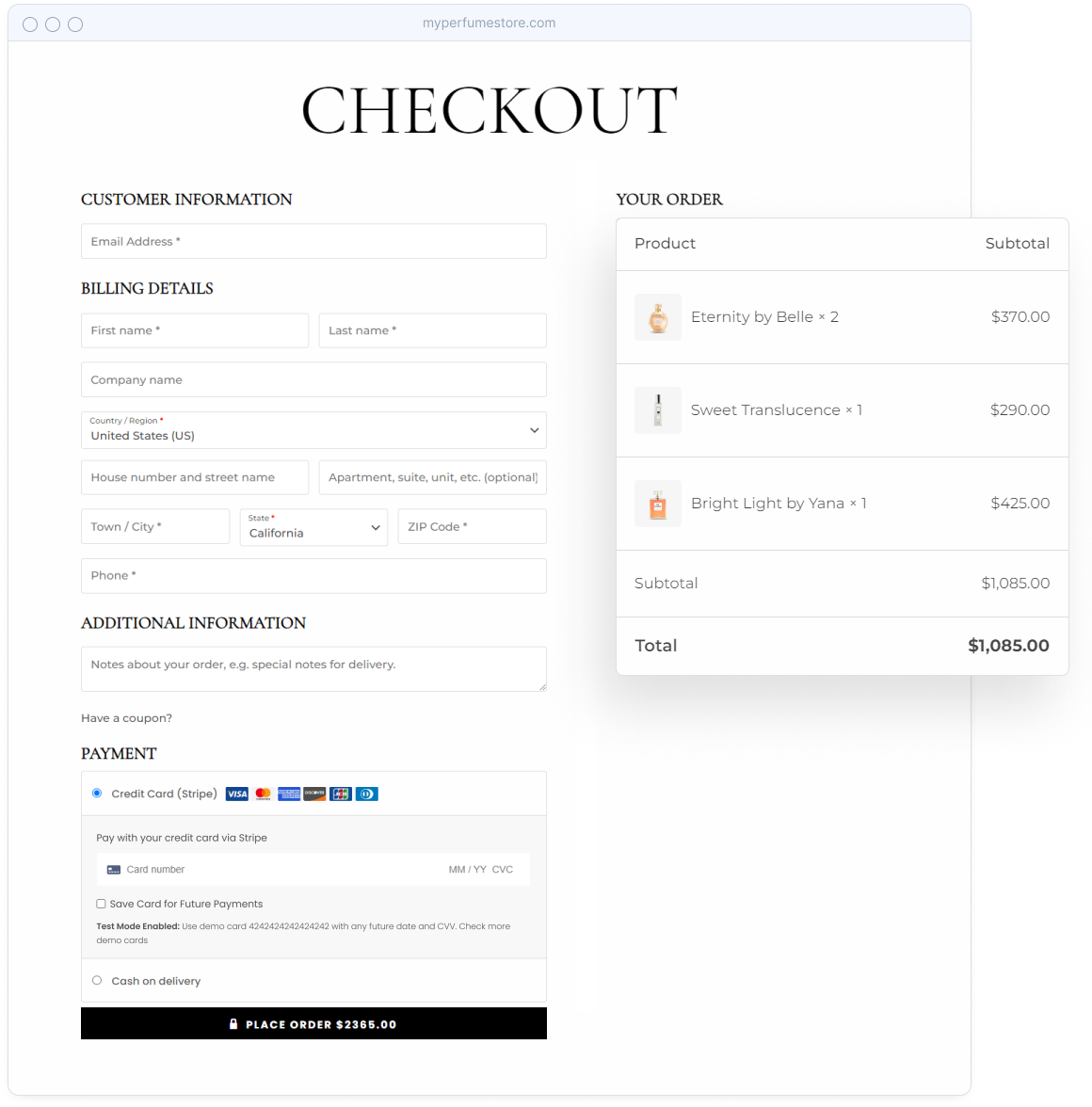 Happy Thanksgiving from the Astra family to yours! Modern Checkout