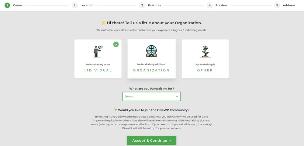 How To Create a Nonprofit Website Using WordPress and Free Templates Setting up GiveWP