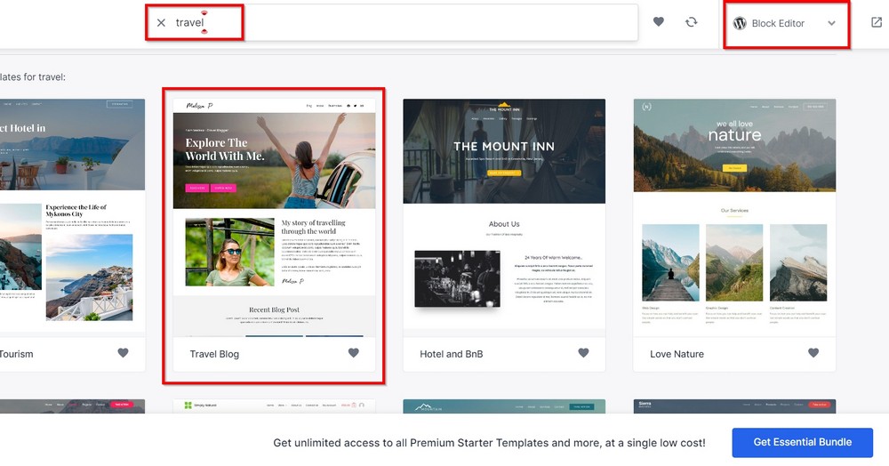How To Create a Travel Website With WordPress in Just 5 Steps travel blog template to create a travel website