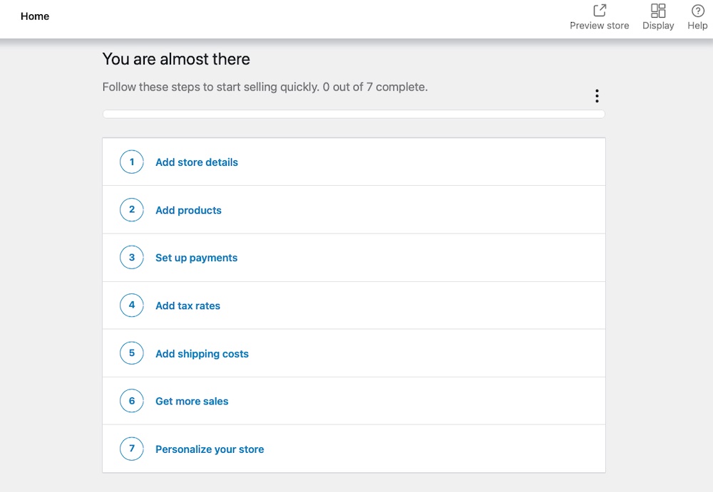 How To Create a Print on Demand Website With WordPress and WooCommerce WooCommerce setup process
