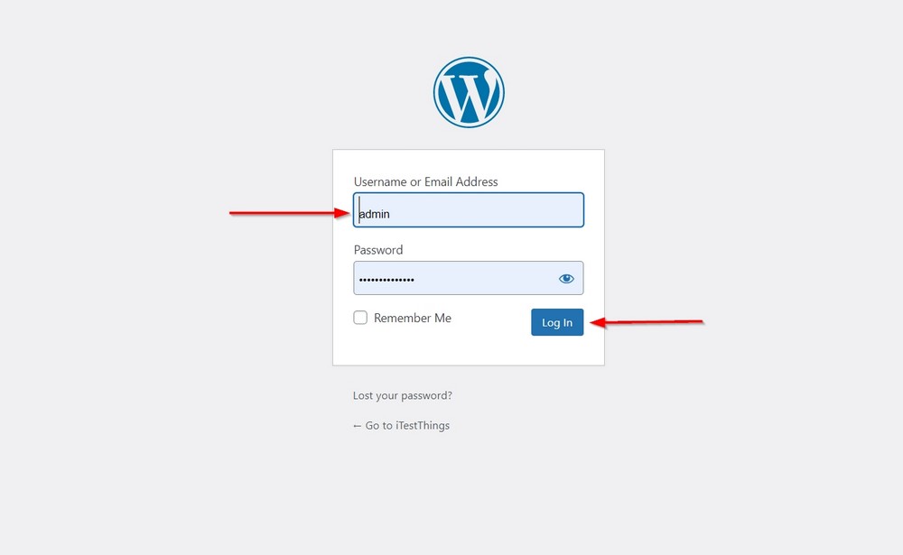 27 Essential Things to Do After WordPress Installation – Simple but Necessary! wordpress login screen - things to do after installing wordpress