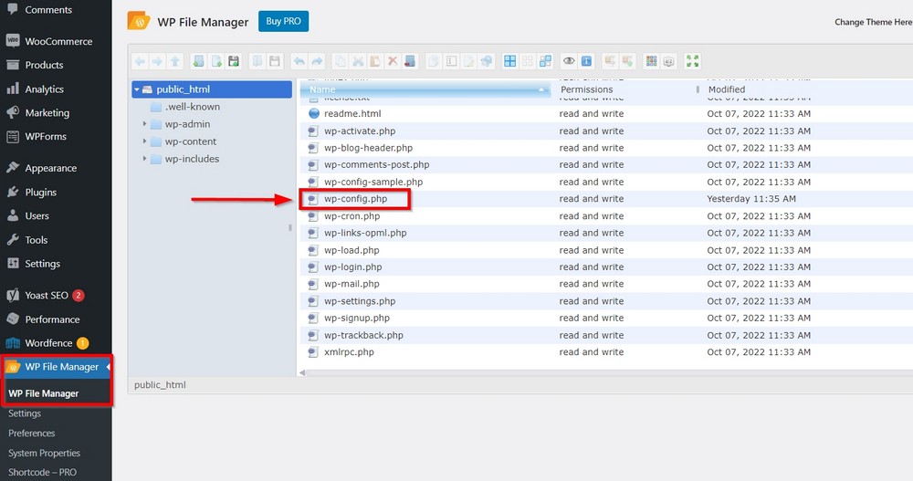 27 Essential Things to Do After WordPress Installation – Simple but Necessary! wp-config php through file manager plugin