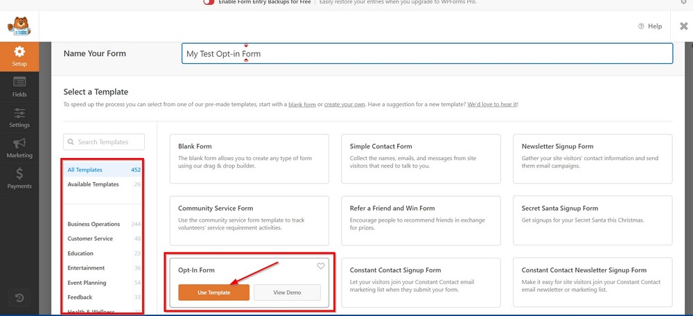 27 Essential Things to Do After WordPress Installation – Simple but Necessary! wpforms lite template
